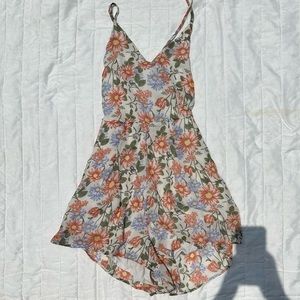 Women’s Floral American Eagle Romper